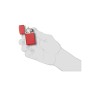 Αναπτήρας Slim (Red) της Zippo CAR81781 trazeras|CAR81781