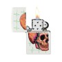 Αναπτήρας Cyber Skull (White) της Zippo CAR81789 trazeras|CAR81789