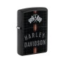 Αναπτήρας Harley Davidson® με Καρό Σημαίες της Zippo CAR81803 trazeras|CAR81803