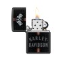 Αναπτήρας Harley Davidson® με Καρό Σημαίες της Zippo CAR81803 trazeras|CAR81803