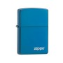 Αναπτήρας High Polish με Logo (Blue) της Zippo CAR81852 trazeras|CAR81852