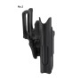Θήκη Πιστ. T-Series L2D LB Duty Holster Glock 17 TLR 7/8 2 Επιλογές (Black) της Blackhawk SRS71975 trazeras|SRS71975