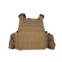 Φορέας Πλακών με Γεμιστηροθήκες Plate Carrier DCS DA M4 5,56mm (Coyote) της Warrior Assault Systems SRS82234 trazeras|SRS82234