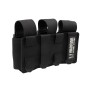 Τριπλη Θήκη Χειροβομβίδων Κρότου Λάμψης Triple Flash Bang Pouch Laser Cut (Black) της Warrior Assault Systems SRS82241 trazeras|SRS82241