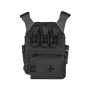 Πάνελ Πλάτης με Θήκες Laser Cut Assaulters Back Panel MK1 (Black) της Warrior Assault Systems SRS82252 trazeras|SRS82252
