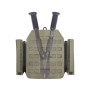 Πάνελ Πλάτης με Θήκες Laser Cut Assaulters Back Panel MK1 (Black) της Warrior Assault Systems SRS82252 trazeras|SRS82252
