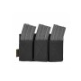 Τριπλή Ελαστική Γεμιστηροθήκη Triple Elastic Mag Pouch (Black) της Warrior Assault Systems SRS82281 trazeras|SRS82281