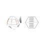 Σκηνή Οικογενειακή Hexagon Sky View Tent 6 Ατόμων της Salty Tribe TXT84058 trazeras|TXT84058