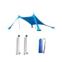 Ελαστική Τέντα Παραλίας Aegean 2,5x3m (Blue) της New Camp TXT84192 trazeras|TXT84192