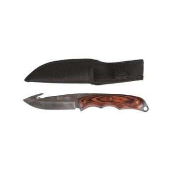 Μαχαίρι Κυνηγίου με Ξύλινη Λαβή της Mil Tec STU84623 Trazeras|STU84623