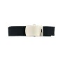 Ζώνη με Ασημί Αγκράφα Web Belt (Blue) της Fosco Industries VAN84690 trazeras|VAN84690