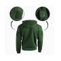 Μακρυμάνικη Μπλούζα με Κουκούλα Tactical Hoodie (Green) της Mil-Tec STU85175 trazeras|STU85175