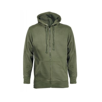 Ζακέτα Φούτερ με Κουκούλα Mod.SWZ280C (Khaki) της ΚPrime FAG85645 Trazeras|FAG85645