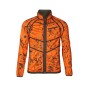 Ζακέτα Κυνηγίου Fleece Διπλής Όψης Vantage (Pine Green / Invis Orange Blaze) της Seeland LAM71146 trazeras|LAM71146