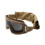 Γυαλιά Προστασίας Desert Locust Safety Goggles Basic Kit Clear & Smoke (Tan) της Revision SRS76271 trazeras|SRS76271