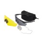 Γυαλιά Προστασίας Sawfly R3 Legacy Max-Wrap DLX Kit Yellow, Clear & Smoke 3 Επιλογές (Black) της Revision SRS76282 trazeras|SRS76282