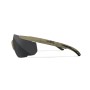 Επιχειρησιακά Γυαλιά, Σετ 3 Φακών Saber Advanced Grey / Clear / Light Rust Mod.308T (Matte Tan) της Wiley X WIL77465 trazeras|WIL77465
