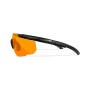 Επιχειρησιακά Γυαλιά Σετ 3 Φακών Saber Advanced Grey / Clear / Light Rust Mod.308 (Matte Black) της Wiley X WIL77472 trazeras|WIL77472