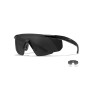Επιχειρησιακά Γυαλιά Σετ 2 Φακών Saber Advanced Grey / Clear Mοd.317 (Matte Black) της Wiley X WIL77475 trazeras|WIL77475