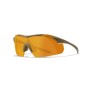 Γυαλιά Προστασίας / Ηλίου Σετ 3 Φακών WX Vapor 2.5 Grey / Light Rust / Clear Mod.3512 (Matte Tan) της Wiley X WIL77483 trazeras|WIL77483