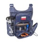 Τσαντάκι Ώμου Χιαστί EDC Side Bag Nylon Polyester Blend 11L (Melange Black / Grey) της Helikon-Tex LIK77937 trazeras|LIK77937