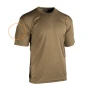 Κοντομάνικη Μπλούζα Tactical Quick Dry (Coyote) της Mil-Tec STU30484 trazeras|STU30484