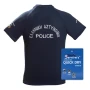 Κοντομάνικη Μπλούζα Τ-Shirt Police Quick Dry και Υπερμεγέθη (Navy) της Survivors SUR66938 trazeras|SUR66938
