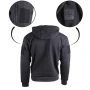 Μακρυμάνικη Μπλούζα Tactical Hoodie με Κουκούλα (Μαύρο) της Mil-Tec, STU58393 trazeras|STU58393