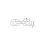 Γαλβανιζέ Αλυσίδα Din 766 (8 Μεγέθη) της EVAL, EVA57614 trazeras|EVA57614
