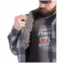 Fleece Μπουφάν Bliss Flannel (Γκρι Καρό) της Pentagon PEN44249 trazeras|PEN44249
