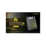 Φορτιστής F4 4 Θέσεων + Flexible Powerbank της Nitecore VAS40364 trazeras|VAS40364