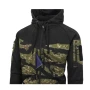 Hoodie με Φερμουάρ Rogue Fullzip (Black / Tiger Stripe) της Helikon-Tex LIK78058 trazeras|LIK78058
