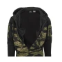 Hoodie με Φερμουάρ Rogue Fullzip (Black / Tiger Stripe) της Helikon-Tex LIK78058 trazeras|LIK78058