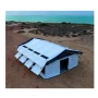 Σκηνή Αντιμετώπισης Κρίσεων Unicef Standard Xpert48 HPT 48m2 (White) της Alpinter CEF76621 trazeras|CEF76621