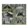 Πίσω Μέρος Σκηνής χωρίς Είσοδο Hawu 4 Half Tent 4 Ατόμων (Olive) της Savotta SRS76810 trazeras|SRS76810