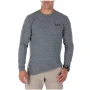 Μπλούζα Triblend Legacy Long Sleeve Tee (Heather Gray) της 5.11 Tactical FIV63862 trazeras|FIV63862