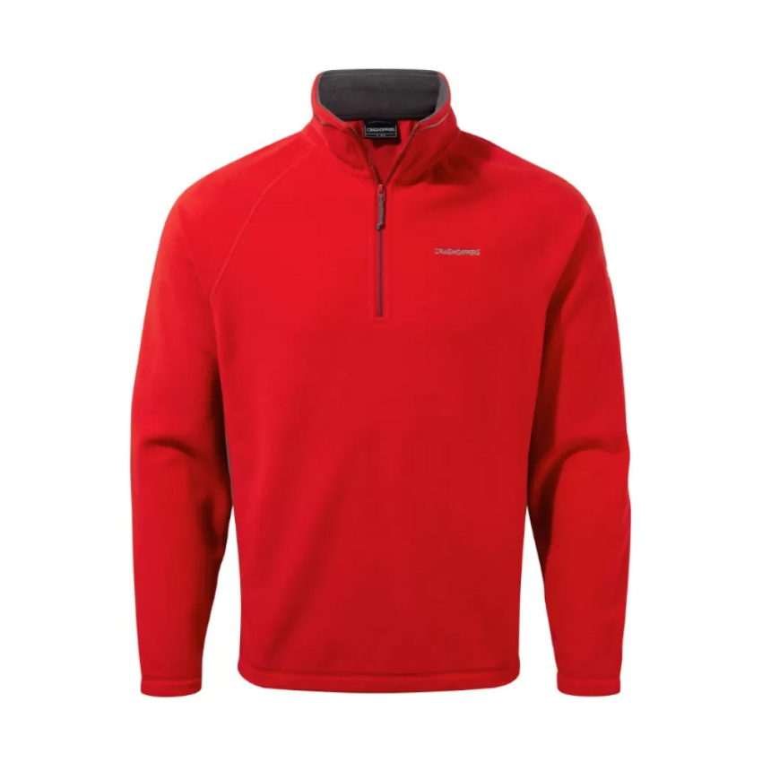 Μακρυμάνικη Μπλούζα CMA1287 Corey VI Half Zip (Κόκκινη) της Craghoppers TOY62626 trazeras|TOY62626