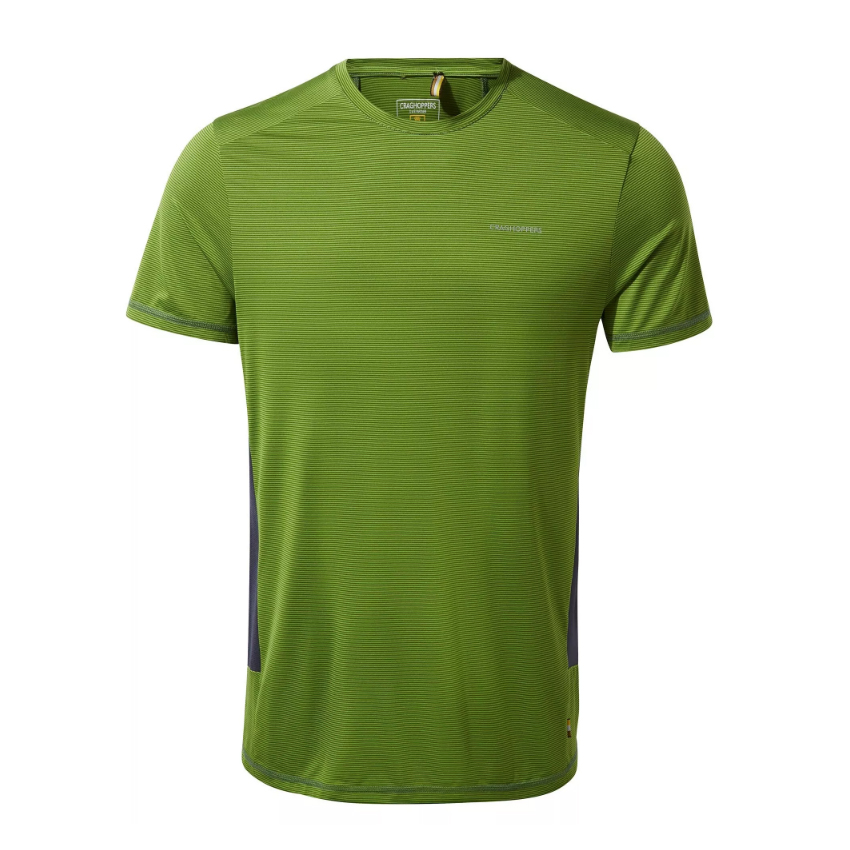 Αθλητική Κοντομάνικη Μπλούζα CMT905 Atmos Short Sleeved (Agave Green) της Craghoppers TOY62658 trazeras|TOY62658