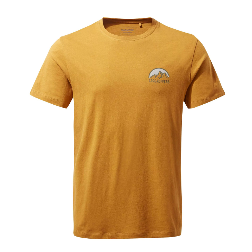 Βαμβακερή Κοντομάνικη Μπλούζα CMT936 Mightie Short Sleeved CMT936 (Dark Butterscotch NHB) της Craghoppers TOY62660 trazeras|TOY62660