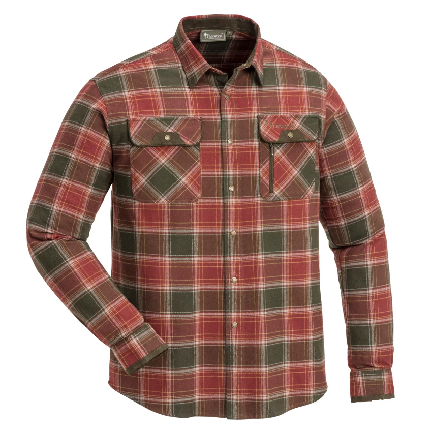 Πουκάμισο Prestwick Exclusive Shirt 9428 (Dark Copper/Suede Brown) της Pinewood TOY62751 trazeras|TOY62751