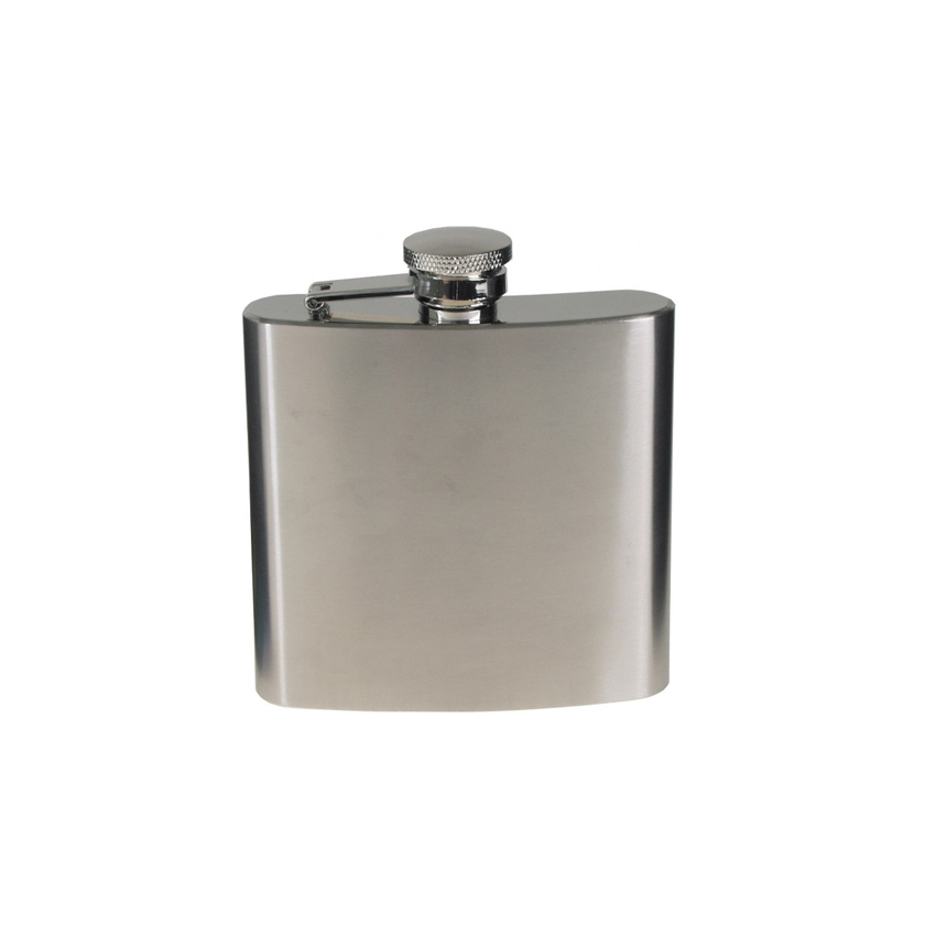 Ανοξείδωτο Φλασκί 170 ml, Hip Flask, Stainless Steel, Chrome Matt της Fox Outdoors MAX62218 trazeras|MAX62218