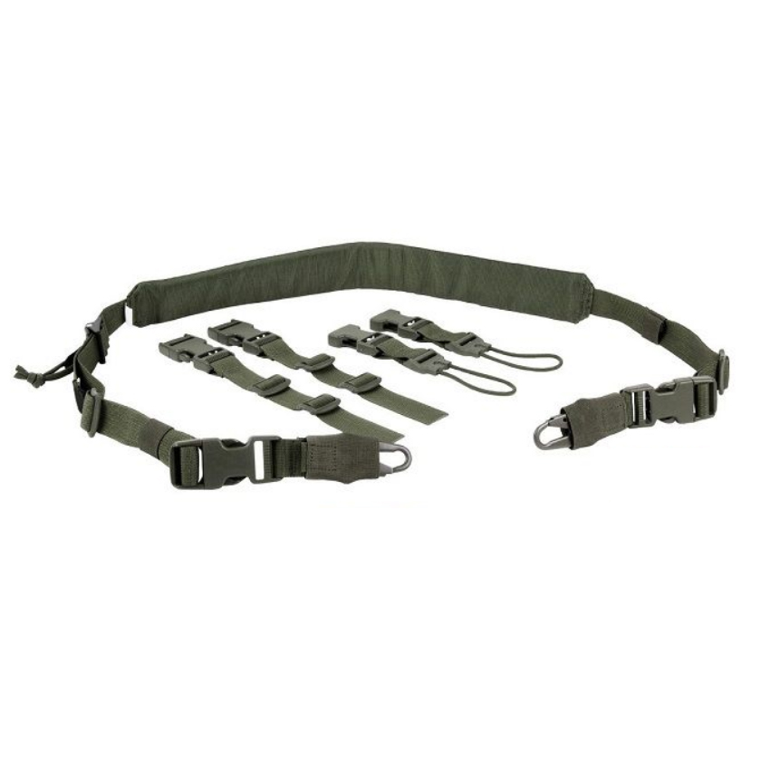 Αορτήρας 2 Σημείων TT Single Multipurpose Sling με 3 Ανταλλακτικούς Συνδέσμους (Πράσινο) της Tasmanian Tiger SUR63237 trazeras|SUR63237