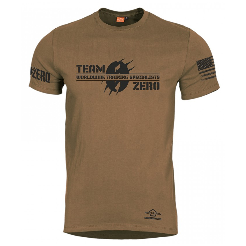 Μπλουζάκι Ageron "Zero Edition" (Coyote) της Pentagon PEN63358 trazeras|PEN63358