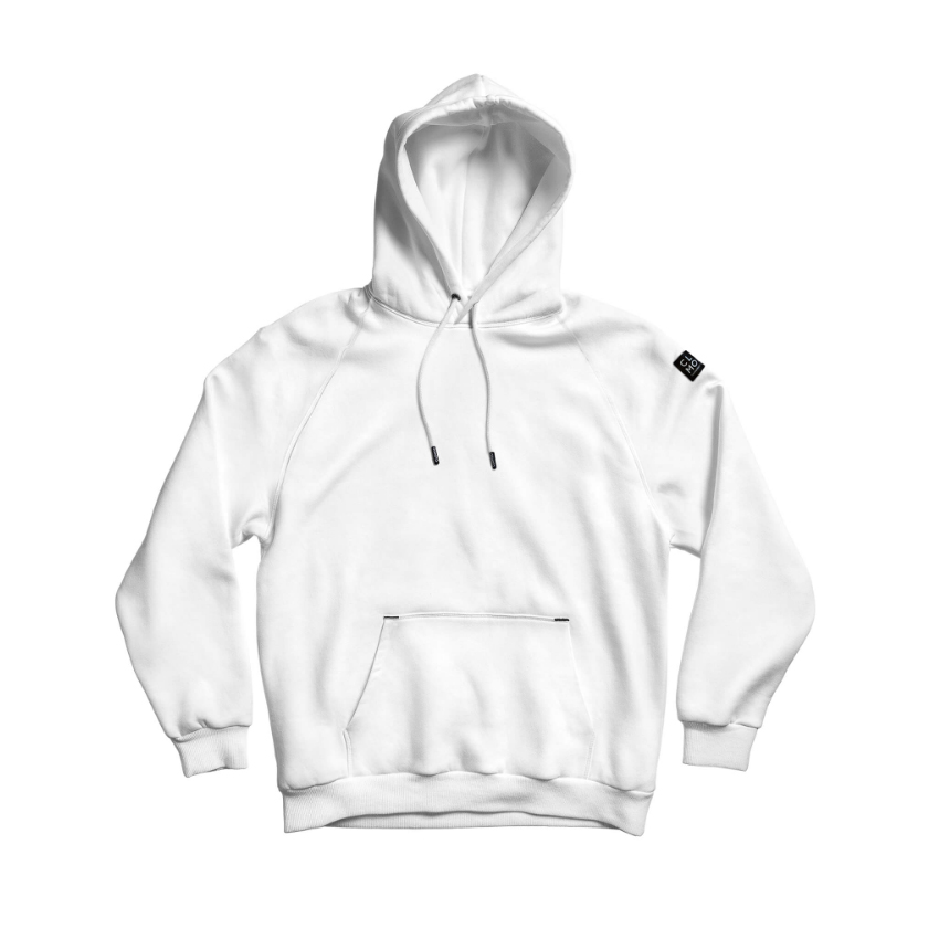 Μπλούζα Hoody Blank (Λευκή) της Clomod PEN63594 trazeras|PEN63594