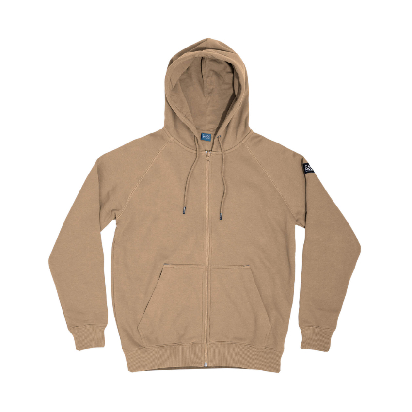 Ζακέτα Zip Hoody Blank (Tan Brown) της Clomod PEN63621 trazeras|PEN63621