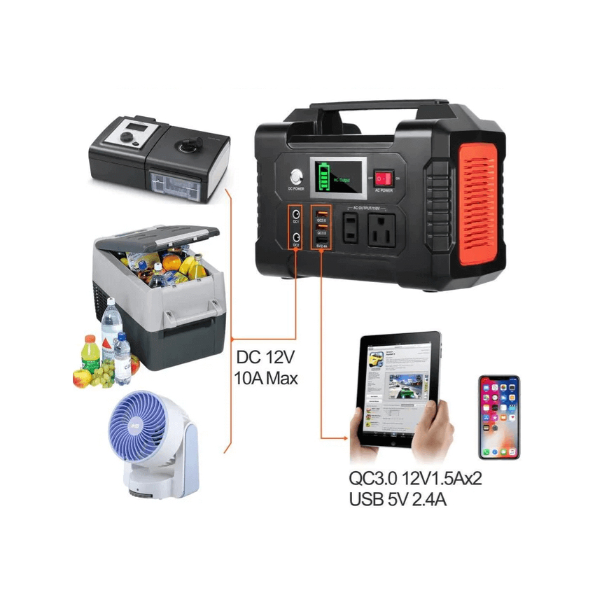 Φορητό Power Station E200 της Flash Fish, VEL63636 trazeras|VEL63636