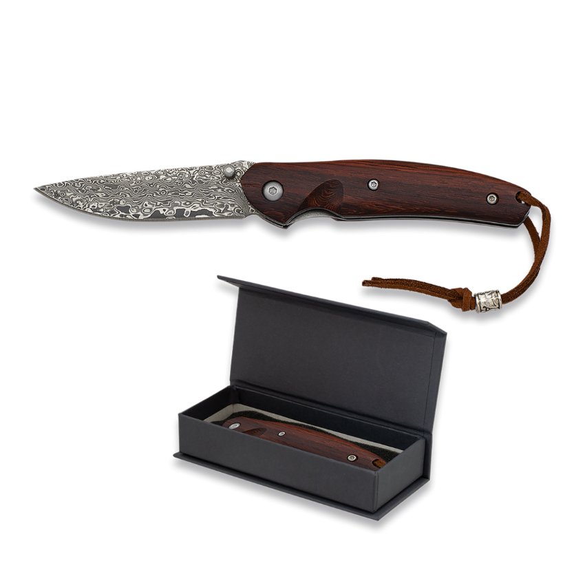 Σουγιάς Damascus Pocket Knife, 18719 της Albainox VAS63983 trazeras|VAS63983