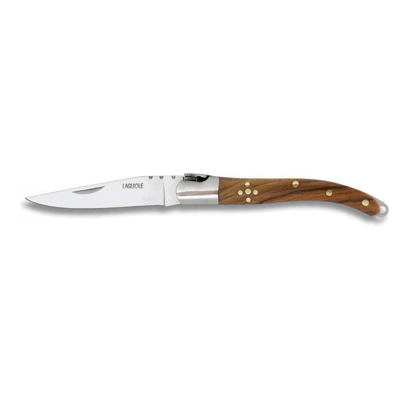 Σουγιάς Laguiole Wooden Olive Blade 6.5 cm, 10771 της Albainox VAS63989 trazeras|VAS63989