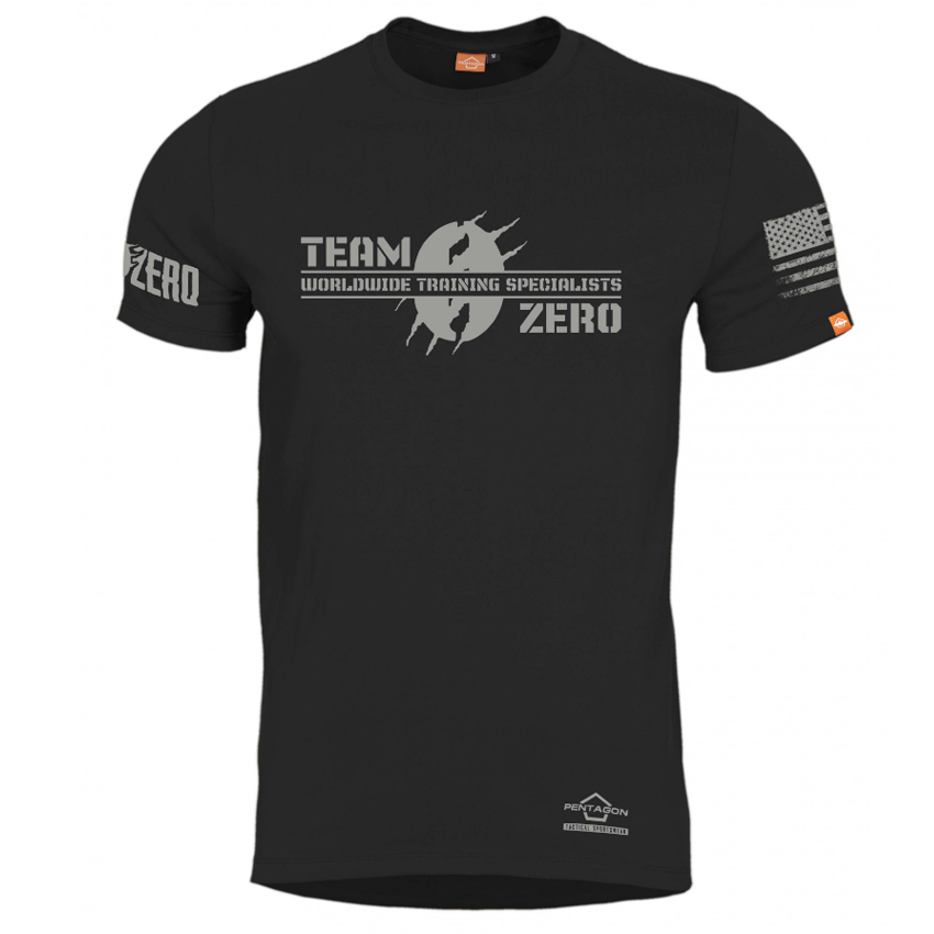 Μπλουζάκι Ageron "Zero Edition" (Black) της Pentagon PEN65303 trazeras|PEN65303