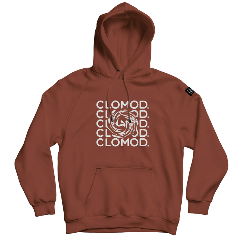 Μπλούζα Hoody Twirl (Maroon Red) της Clomod PEN63615 trazeras|PEN63615